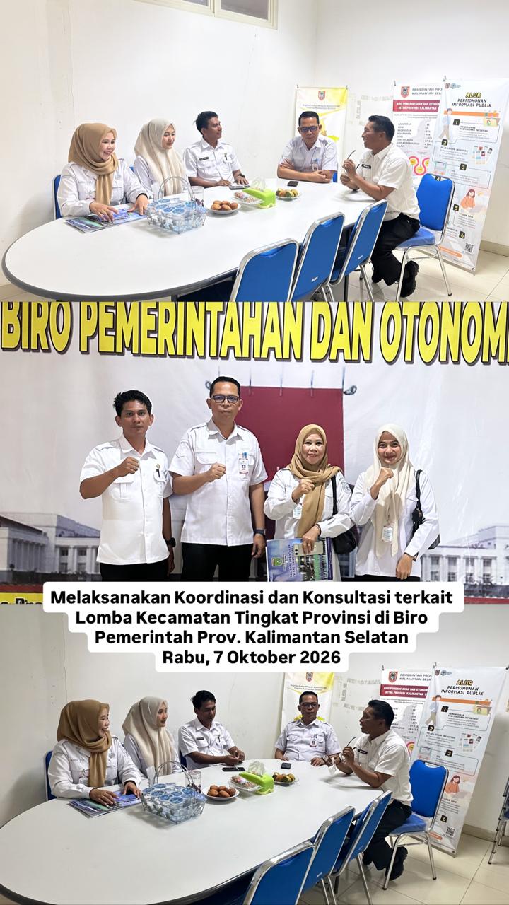 LAPORAN KEGIATAN BAGIAN PEMERINTAHAN