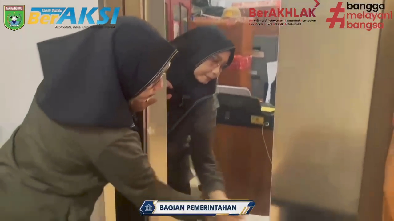 LAPORAN KEGIATAN BAGIAN PEMERINTAHAN