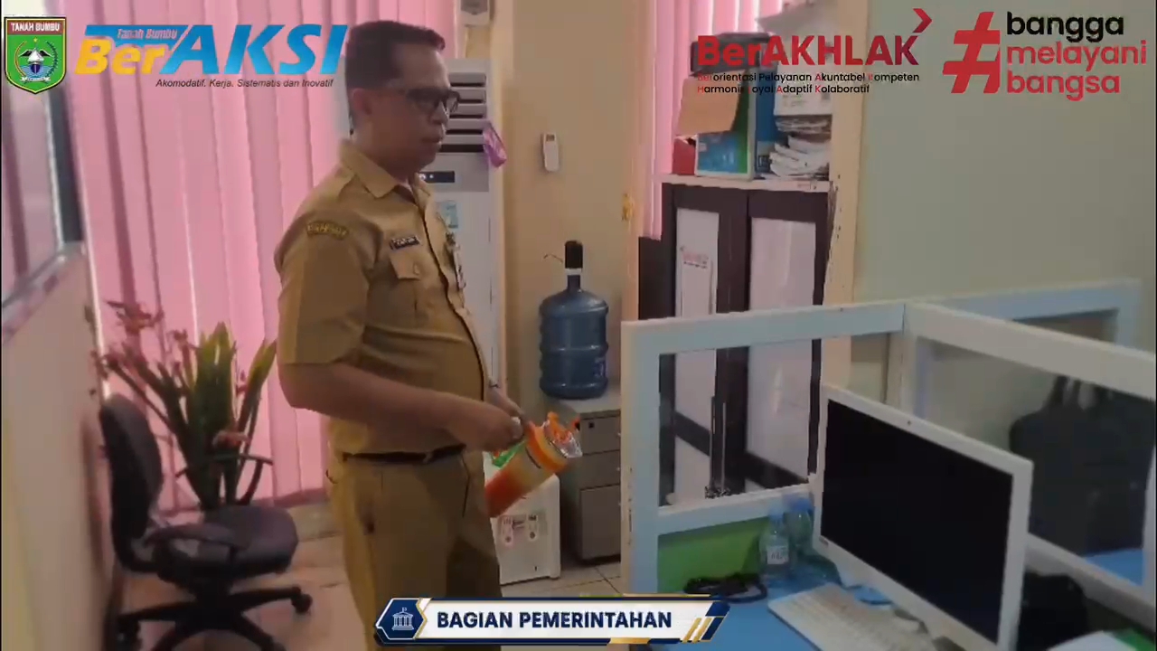 LAPORAN KEGIATAN BAGIAN PEMERINTAHAN