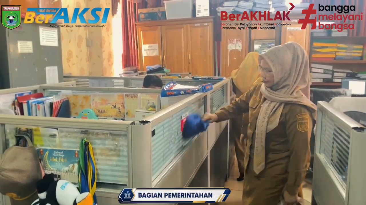 LAPORAN KEGIATAN BAGIAN PEMERINTAHAN