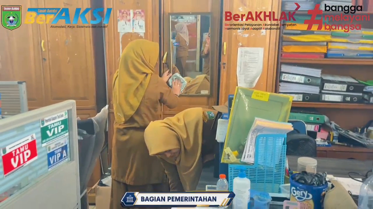 LAPORAN KEGIATAN BAGIAN PEMERINTAHAN