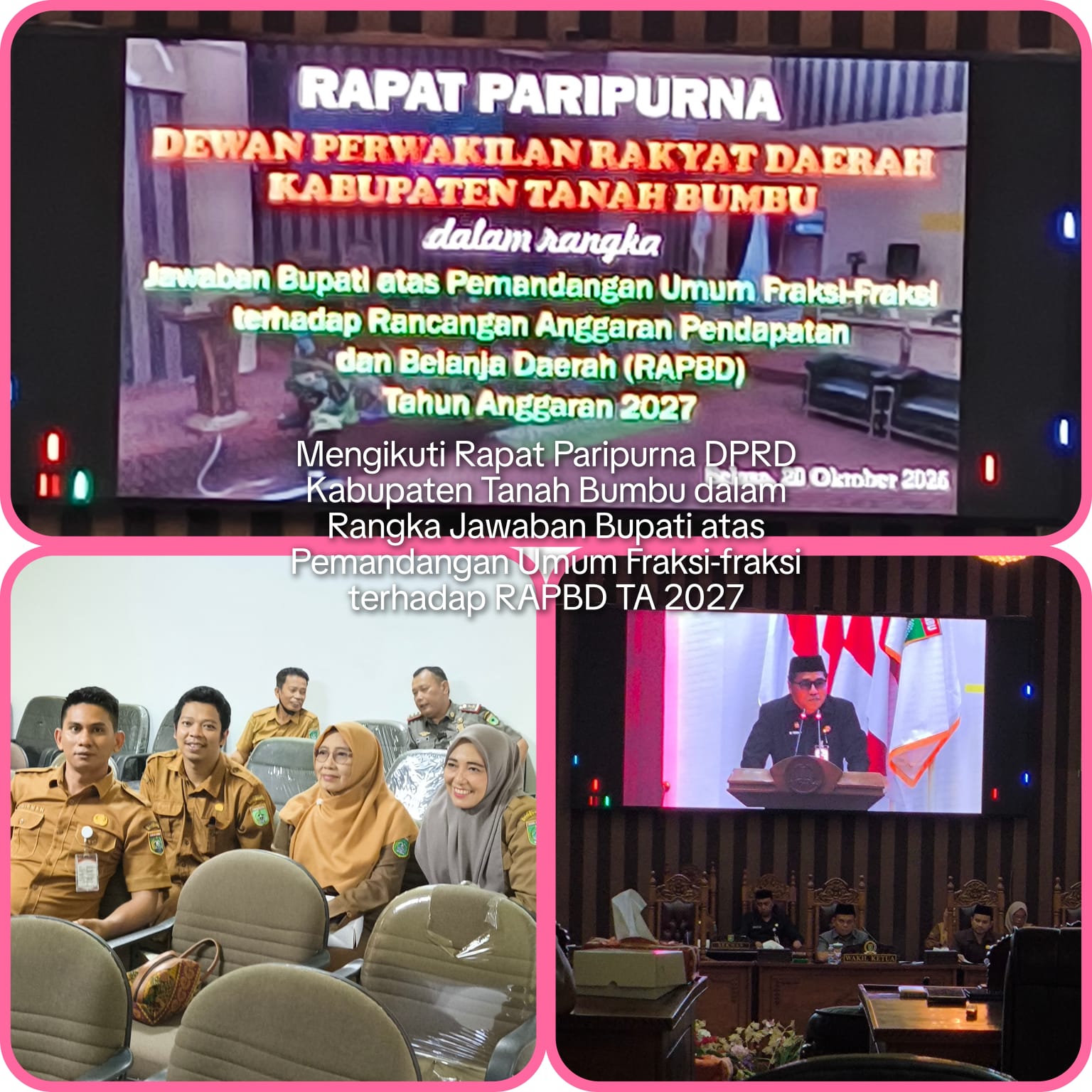 LAPORAN KEGIATAN BAGIAN PEMERINTAHAN