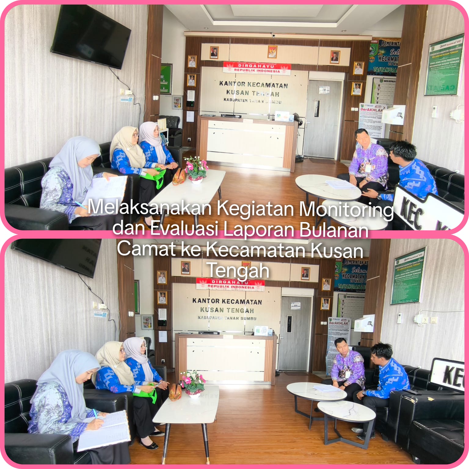LAPORAN KEGIATAN BAGIAN PEMERINTAHAN